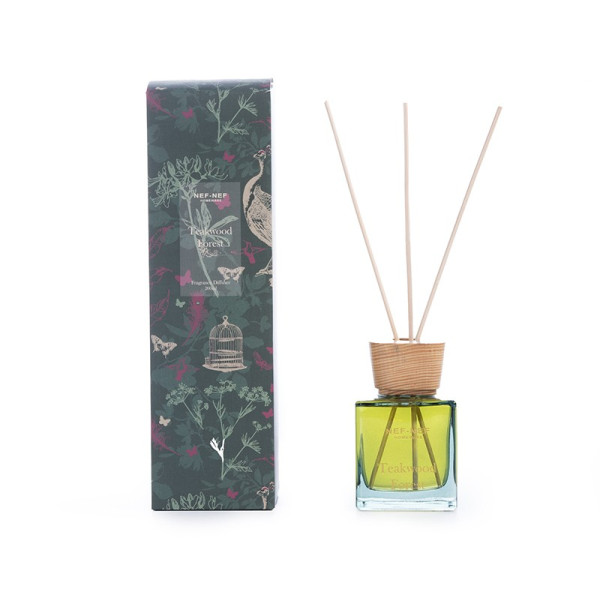 ΑΡΩΜΑΤΙΚΟ ΧΩΡΟΥ ΜΕ ΣΤΙΚΣ TEAKWOOD FOREST 200ml NEF-NEF HOMEWARE