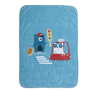 ΒΡΕΦΙΚΗ ΚΟΥΒΕΡΤΑ ΑΓΚΑΛΙΑΣ TRAFFIC 75X100 NEF-NEF HOMEWARE