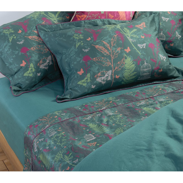 ΣΕΤ ΠΑΠΛΩΜΑΤΟΘΗΚΗ ΥΠΕΡΔΙΠΛΗ BIRDS OF PARADISE 240Χ230 NEF-NEF HOMEWARE