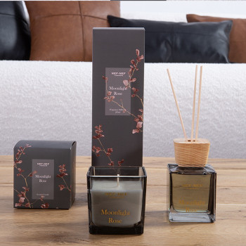 ΑΡΩΜΑΤΙΚΟ ΚΕΡΙ MOONLIGHT ROSE 200gr NEF-NEF HOMEWARE