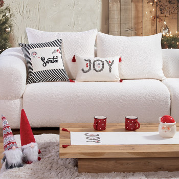 ΧΡΙΣΤΟΥΓΕΝΝΙΑΤΙΚΟ ΔΙΑΚΟΣΜΗΤΙΚΟ ΜΑΞΙΛΑΡΙ CHRISTMAS IS ALL AROUND 30X45 NEF-NEF HOMEWARE