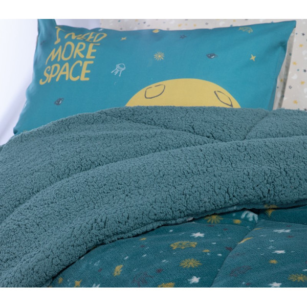 ΠΑΙΔΙΚΟ ΚΟΥΒΕΡΤΟΠΑΠΛΩΜΑ ΜΟΝΟ OUTER SPACE 160Χ220 NEF-NEF HOMEWARE