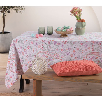 NEF-NEF ΤΡΑΠΕΖΟΜΑΝΤΗΛΟ ANAIS 140X140 50%ΒΑΜΒΑΚΙ-50%ΠΟΛΥΕΣΤΕΡΑΣ