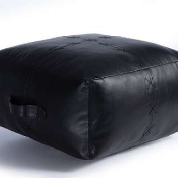 ΔΙΑΚΟΣΜΗΤΙΚΟ ΠΟΥΦ LETHAL 50X50X25 ΜΕ ΥΦΗ ΔΕΡΜΑΤΟΣ NEF-NEF HOMEWARE