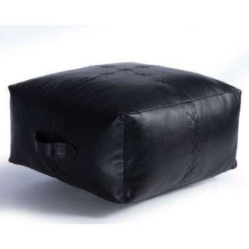 ΔΙΑΚΟΣΜΗΤΙΚΟ ΠΟΥΦ LETHAL 50X50X25 ΜΕ ΥΦΗ ΔΕΡΜΑΤΟΣ NEF-NEF HOMEWARE