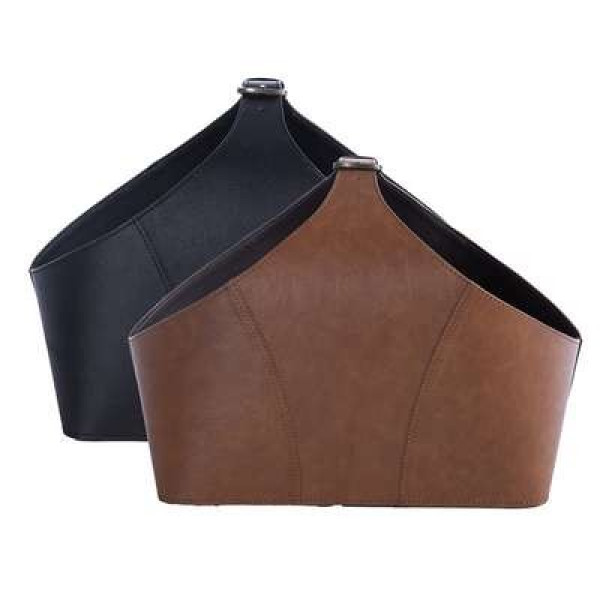 ΚΑΛΑΘΙ LETHAL 30X20X32 ΜΕ ΥΦΗ ΔΕΡΜΑΤΟΣ NEF-NEF HOMEWARE