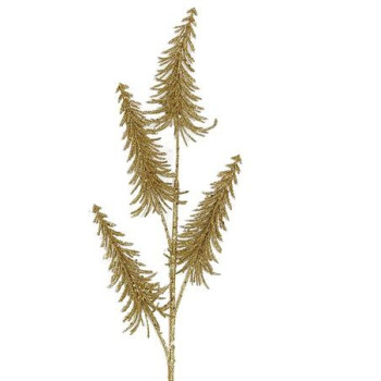 XMAS TREE DECO SPRAY GOLD,72EK.