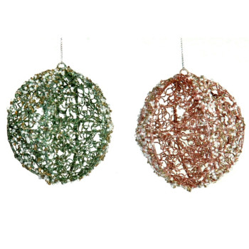 2Asst 9cm Pink/green ball
