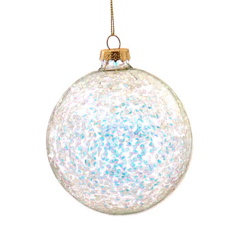 8cm Glass ball orn