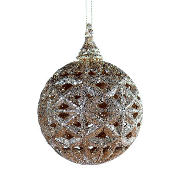 10cm Gold acrylic sequin ball