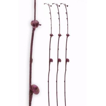 ΚΛΑΡΙ ME ΒΟΛΒΟΥΣ ΣΕ ΜΩΒ ΧΡΩΜΑ,90CM