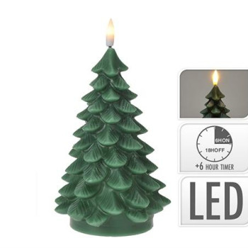 ΚΕΡΙ LED ΜΕ TIMER ΣΧ.ΕΛΑΤΟ,12.5X19.5CM