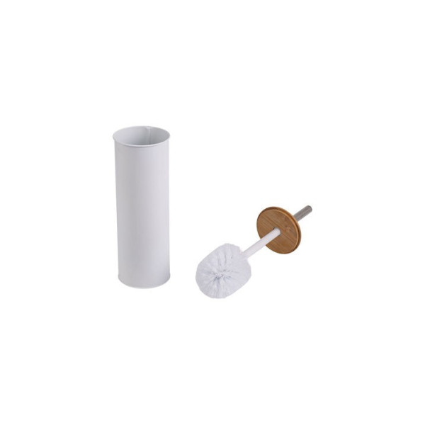 ΠΙΓΚΑΛ BAMBOO ΜΕΤΑΛΛΙΚΟ ΛΕΥΚΟ 9.5x9.5x38ΕΚ