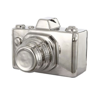 CAMERA ΔΙΑΚΟΣΜΗΤΙΚΗ ΦΩΤΟΓΡΑΦΙΚΗ ΜΗΧΑΝΗ ΚΕΡΑΜΙΚΗ ΑΣΗΜΙ 16Χ13Χ11cm
