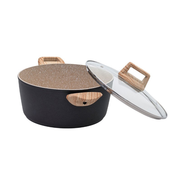 ΚΑΤΣΑΡΟΛΑ ESTIA EARTH ΑΝΤΙΚΟΛΛΗΤΙΚΟ ΠΕΤΡΑ 2.3LT 24CM