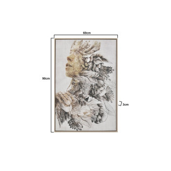 INART ΠΙΝΑΚΑΣ PRINTED ΚΑΜΒΑΣ 60Χ90