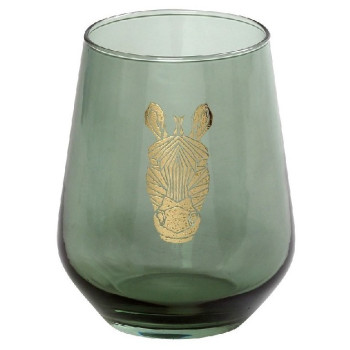 JUNGLE ZEBRA ΠΡΑΣΙΝΟ ΠΟΤΗΡΙ ΟΥΙΣΚΙ 425ML 8.9Χ11ΕΚ
