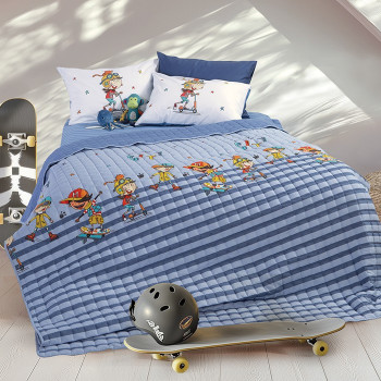ΠΑΙΔΙΚΟ ΚΟΥΒΕΡΛΙ ΜΟΝΟ IN THE CITY 180X240 NEF-NEF HOMEWARE