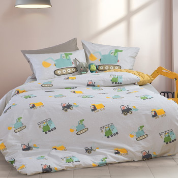ΠΑΙΔΙΚΑ ΣΕΤ ΣΕΝΤΟΝΙΑ ΜΟΝΑ FUN AT WORK 170X260 NEF-NEF HOMEWARE