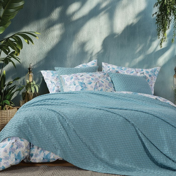 ΚΟΥΒΕΡΤΑ ΠΙΚΕ ΜΟΝΗ ELMER BLUE 160X240 NEF-NEF HOMEWARE
