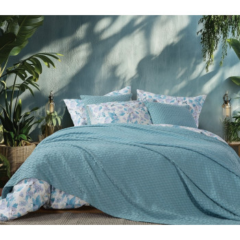 ΚΟΥΒΕΡΤΑ ΠΙΚΕ ΥΠΕΡΔΙΠΛΗ ELMER BLUE 230X240 NEF-NEF HOMEWARE