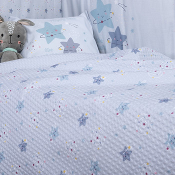 ΒΡΕΦΙΚΗ ΚΟΥΒΕΡΤΑ ΠΙΚΕ ΚΟΥΝΙΑΣ EXPLORE THE UNIVERSE 110X150 NEF-NEF HOMEWARE