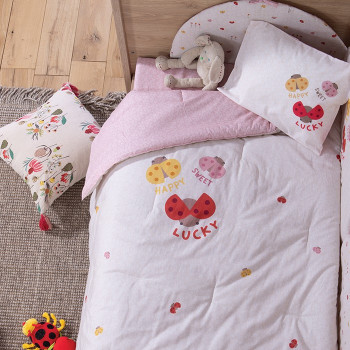 ΒΡΕΦΙΚΟ ΚΟΥΒΕΡΛΙ LADY BUG 110Χ140 NEF-NEF HOMEWARE