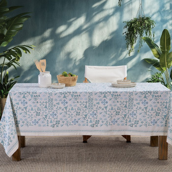 ΤΡΑΠΕΖΟΜΑΝΤΗΛΟ CYANER BLUE 140X180 NEF-NEF HOMEWARE