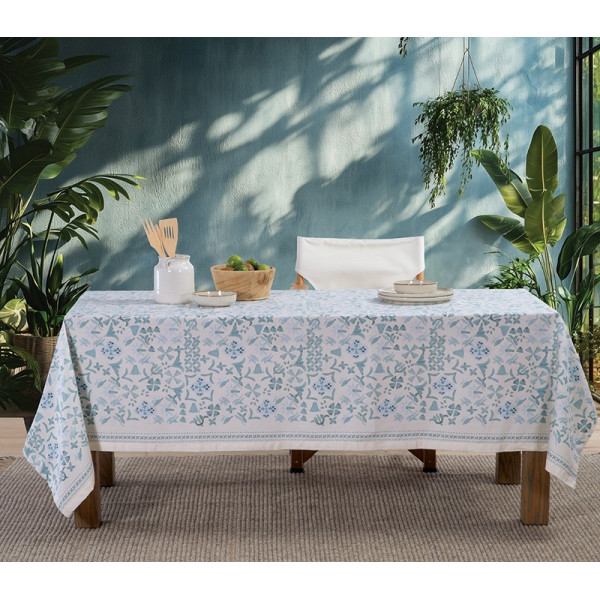 ΤΡΑΠΕΖΟΜΑΝΤΗΛΟ CYANER BLUE 140X180 NEF-NEF HOMEWARE