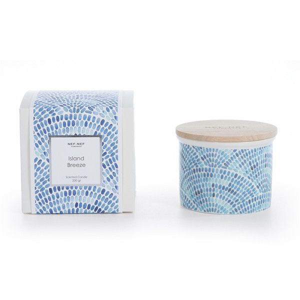 ΑΡΩΜΑΤΙΚΟ ΚΕΡΙ ISLAND BREEZE 200gr NEF-NEF HOMEWARE