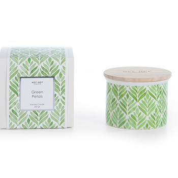 ΑΡΩΜΑΤΙΚΟ ΚΕΡΙ GREEN PETALS 200gr NEF-NEF HOMEWARE
