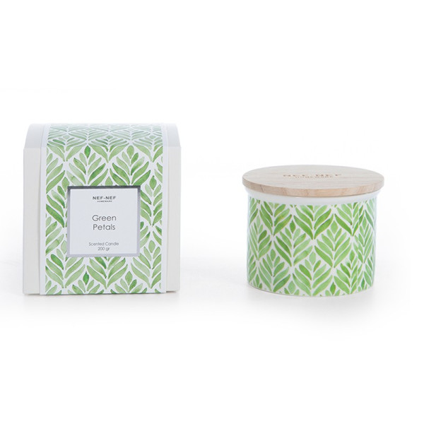 ΑΡΩΜΑΤΙΚΟ ΚΕΡΙ GREEN PETALS 200gr NEF-NEF HOMEWARE