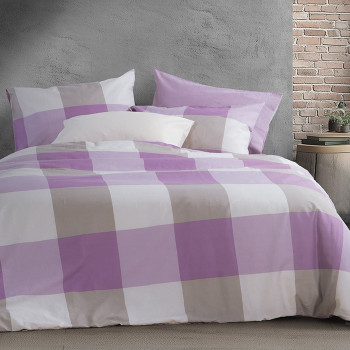 ΣΕΤ ΣΕΝΤΟΝΙΑ ΒΑΜΒΑΚΕΡΑ ΜΟΝΑ CASUAL CHECK 170X270 NEF-NEF HOMEWARE