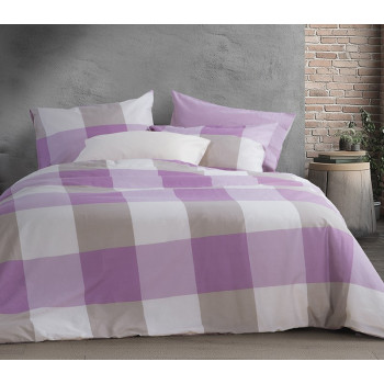 ΣΕΤ ΣΕΝΤΟΝΙΑ ΒΑΜΒΑΚΕΡΑ ΜΟΝΑ CASUAL CHECK 170X270 NEF-NEF HOMEWARE