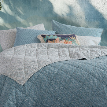 ΚΟΥΒΕΡΛΙ ΜΟΝΟ SORENTO BLUE 170X240 NEF-NEF HOMEWARE