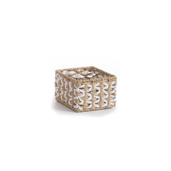 ΚΑΛΑΘΙ ΑΠΟ ΠΛΕΓΜΕΝΟ ΧΑΡΤΙ VINCI 15X15X10 NEF-NEF HOMEWARE