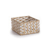 ΚΑΛΑΘΙ ΑΠΟ ΠΛΕΓΜΕΝΟ ΧΑΡΤΙ VINCI 20X20X11 NEF-NEF HOMEWARE