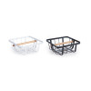 ΠΕΤΣΕΤΟΘΗΚΗ ΜΕΤΑΛΛΙΚΗ SEZEN 20X20X8 NEF-NEF HOMEWARE