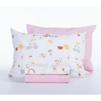 ΠΑΙΔΙΚΑ ΣΕΤ ΣΕΝΤΟΝΙΑ ΜΟΝΑ HAPPY TODAY 170X260 NEF-NEF HOMEWARE