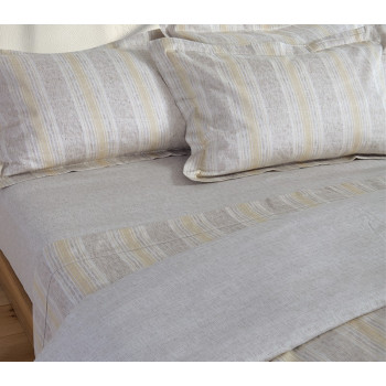 ΣΕΤ ΣΕΝΤΟΝΙΑ ΒΑΜΒΑΚΟΣΑΤΕΝ KING SIZE ORDEN 270X280 NEF-NEF HOMEWARE