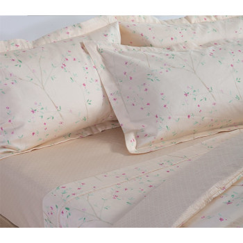 ΣΕΤ ΣΕΝΤΟΝΙΑ ΒΑΜΒΑΚΟΣΑΤΕΝ KING SIZE KIARA 270X280 NEF-NEF HOMEWARE