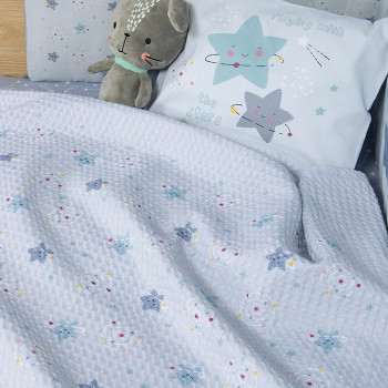ΒΡΕΦΙΚΗ ΚΟΥΒΕΡΤΑ ΠΙΚΕ ΚΟΥΝΙΑΣ EXPLORE THE UNIVERSE 110X150 NEF-NEF HOMEWARE