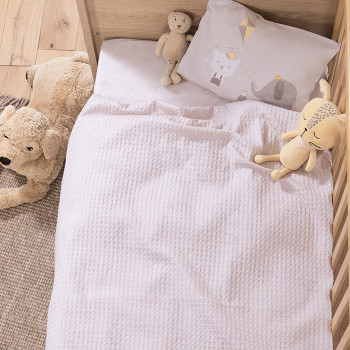 ΒΡΕΦΙΚΗ ΚΟΥΒΕΡΤΑ ΠΙΚΕ AΓΚΑΛΙΑΣ HAPPY DAYS 80X110 NEF-NEF HOMEWARE