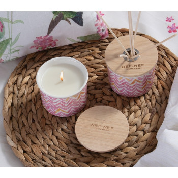 ΑΡΩΜΑΤΙΚΟ ΚΕΡΙ ROSE BLOSSOMS 200gr NEF-NEF HOMEWARE