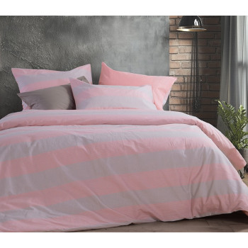 ΣΕΤ ΣΕΝΤΟΝΙΑ ΒΑΜΒΑΚΕΡΑ ΥΠΕΡΔΙΠΛΑ CASUAL STRIPE 240Χ270 NEF-NEF HOMEWARE