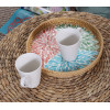 ΔΙΣΚΟΣ ΥΑΚΙΝΘΟΥ TRICOLOR D28X3,5 NEF-NEF HOMEWARE