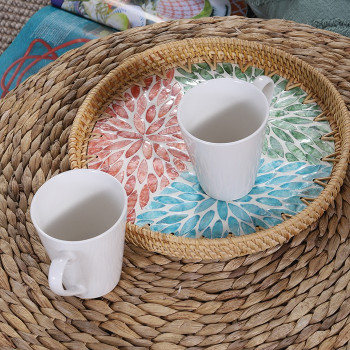 ΔΙΣΚΟΣ ΥΑΚΙΝΘΟΥ TRICOLOR D28X3,5 NEF-NEF HOMEWARE