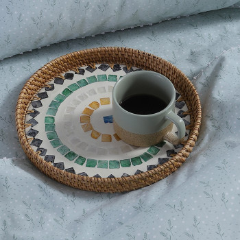 ΔΙΣΚΟΣ ΥΑΚΙΝΘΟΥ MOSAIC D28X3,5 NEF-NEF HOMEWARE