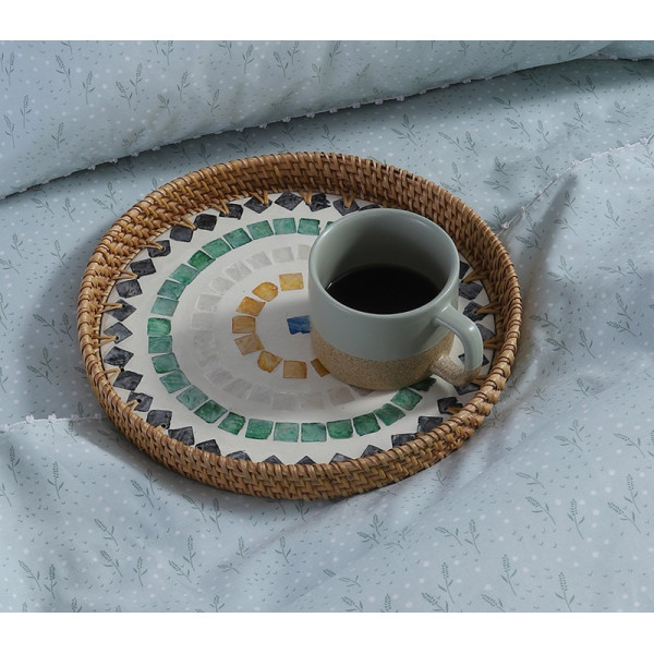 ΔΙΣΚΟΣ ΥΑΚΙΝΘΟΥ MOSAIC D28X3,5 NEF-NEF HOMEWARE