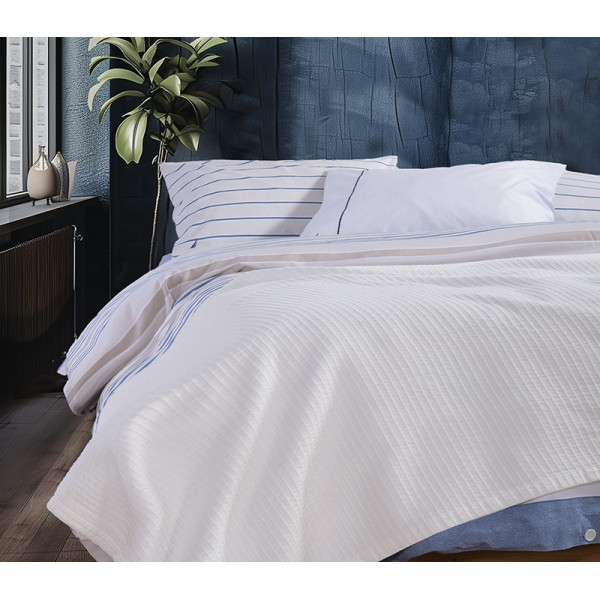 ΚΟΥΒΕΡΤΑ ΠΙΚΕ ΥΠΕΡΔΙΠΛΗ NAUTICA - NAU NAVY 230X240 NEF-NEF HOMEWARE
